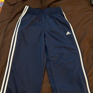 Adidas fleece pants (wide leg)